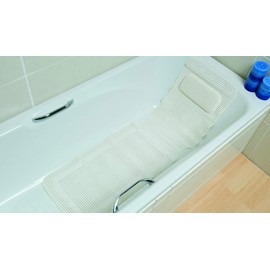 Homecraft Soft Feel Long Bath Mat with White Neckrest