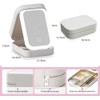 Caja de maquillaje con espejo LED ajustable – AntSay –