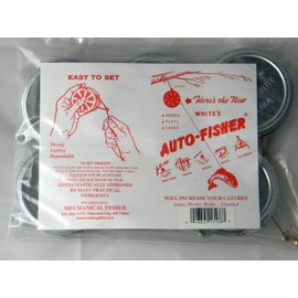 White's Auto Fisher 6 Yo Yo Automatic Fishing Reel - Package of 1/2 Dozen YoYos - Yo Yo Fish Trap
