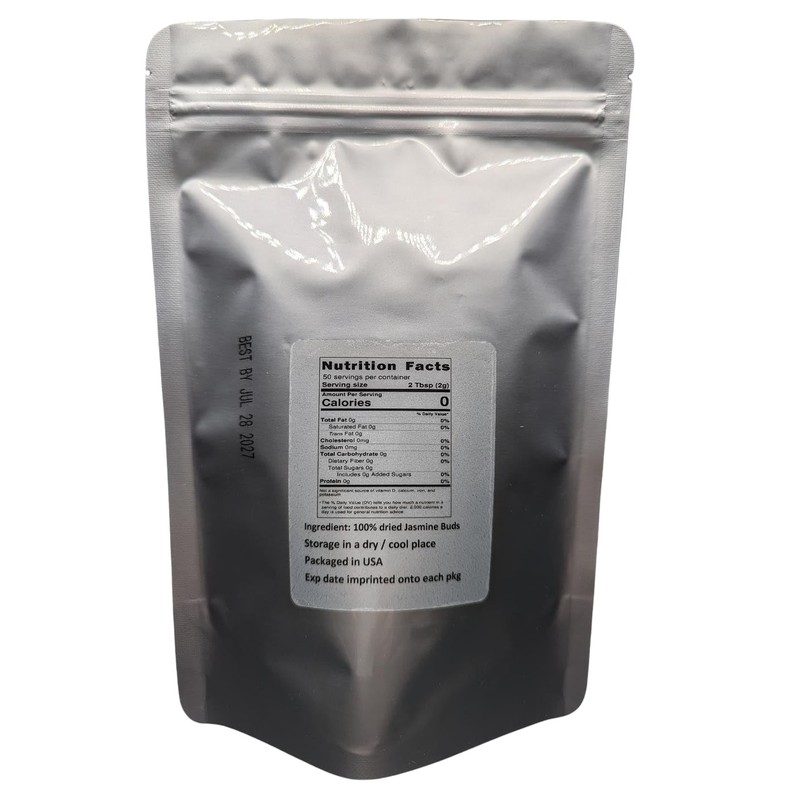 Jasmine Buds - 1 oz (28g) - Dried Loose Buds