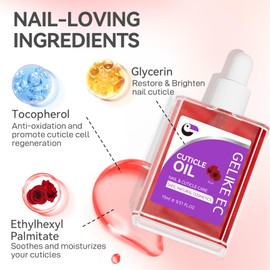 Gelike ec Nail Care Oil Cuticle Oil (Rose)