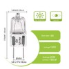 BOGAO G8 Halogen Light Bulbs 20Watt 120Volt Halogen Light Bulb