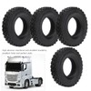 4Pcs 20mm Width Shoe Sole Pattern Tyre for Tamiya Tractor