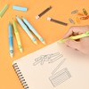 Temiary Cute Mechanical Pencil Set with Case, 6 Pcs Medium