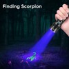 UV Flashlight 20W, 5000 mAh High Power 365nm UV Light,