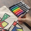 Sharpie Stained Fabric Markers Set of 8 Colors Brush Pens