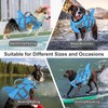 Dogcheer Dog Harness-Style Life Jacket Shark, Reflective Dog Life Vest