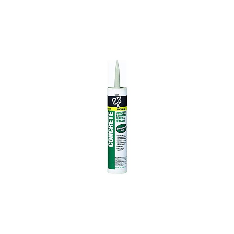Dap 18096 10.1 oz. Concrete Waterproof Filler and Sealant, Gray