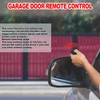 Kingdder Garage Door Remote Compatible with Linear Multicode 300mhz 10
