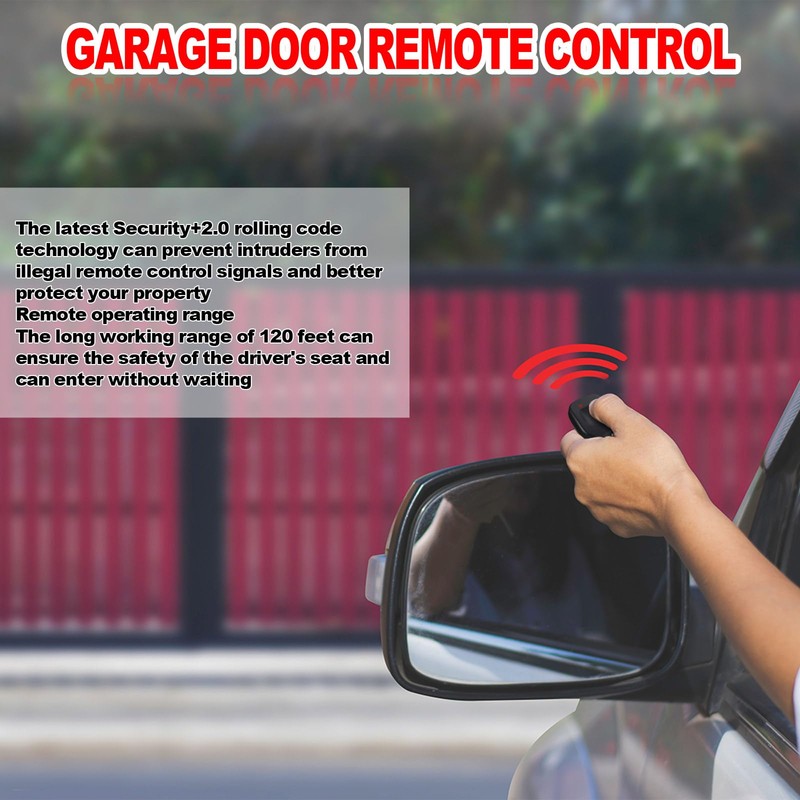 Kingdder Garage Door Remote Compatible with Linear Multicode 300mhz 10