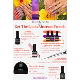 Tammy Taylor Abstract Summer | Abstract French Nail Bundle