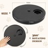 Dog Nail Scratch Board - 3 in 1 Rotatable Round