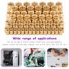 Gueenky 320 Pieces Threaded Insert 3D Printing Brass, M2 M3