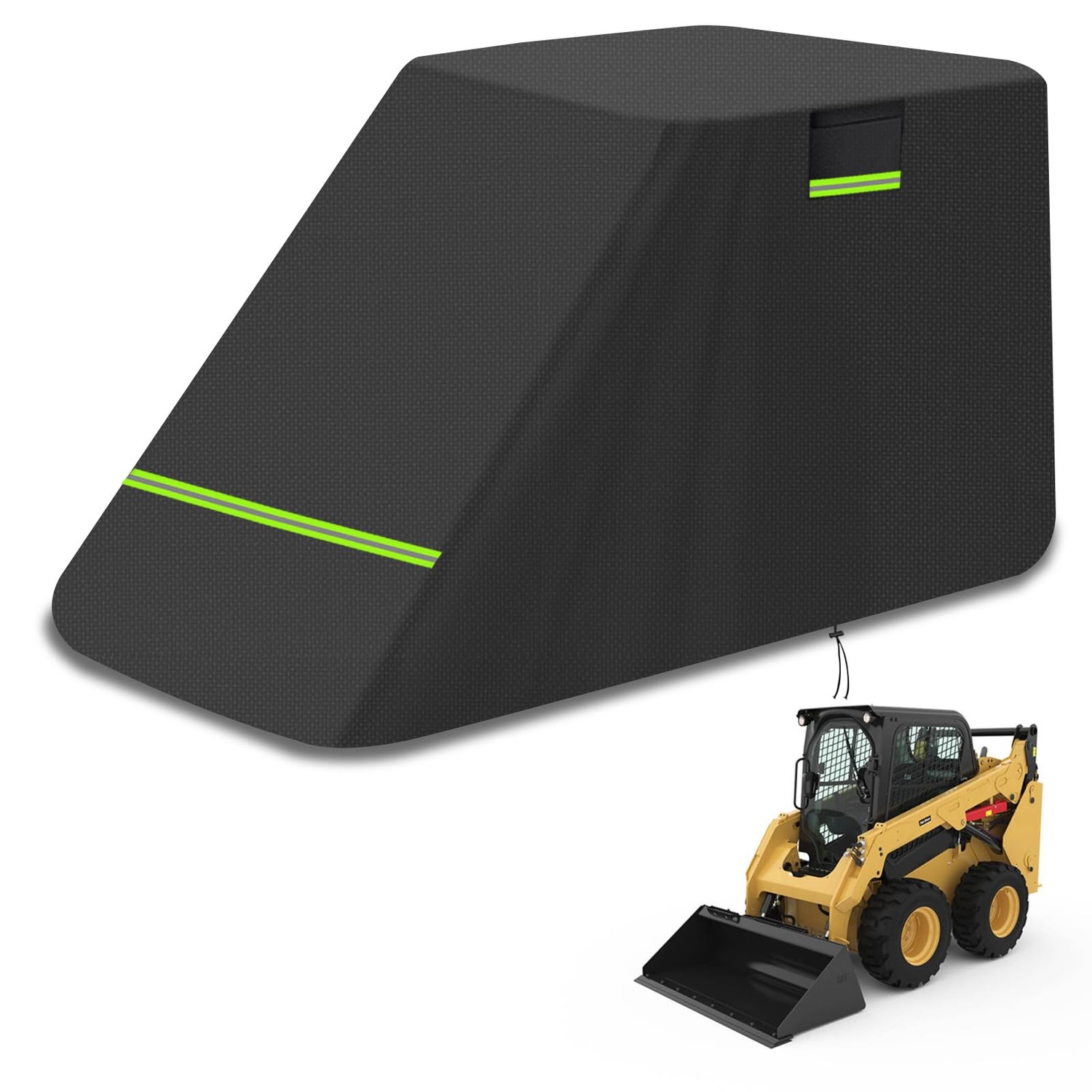 Skid Steer Loader Cover, Heavy Duty 600D Waterproof Oxford Cloth Skid ...