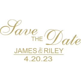 SEC Apparel Wedding Save The Date Iron On Vinyl Patches Decals Transfers Applique Letters for t Shirts Fabric Clothing |Bachelorette Bachelor