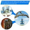 Pack of 20 Wind Spinner Swivel Hooks for Hanging Plants