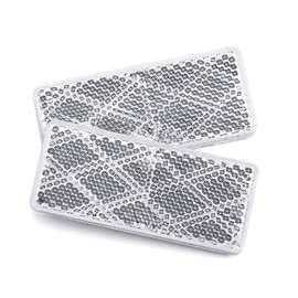 KOPPANG Reflector 70X30mm Self Adhesive Rectangle Safety Waterproof Stick on for Driveway Mailbox Trailer (White)