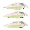 3Pcs Sequin Conversion Soft Artificial Simulation Snakehead Lure Bait Fishing
