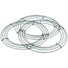 SOUJAP 40 PCS Metal Wreath Frame Ring, 12 Inch Round