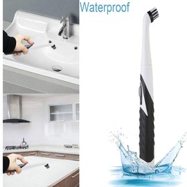 Oscillating Cleaning Brush for Kitchen and Bathroom, 5 Heads + 4 Scraper Attachments and Polisher Included