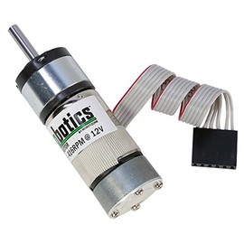 416 RPM Precision Planetary Gearmotor with Encoder