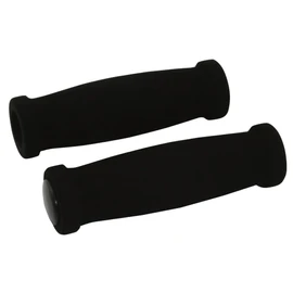 PAIR OF BLACK FOAM GRIPS