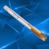 HSS Machine Tap with Metric Thread, 5 Pieces Titanium Coated