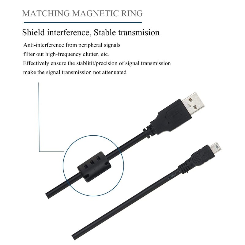 UC-E4 USB Cable, Compatible with Nikon D610 D2 D3 D3X