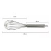 OEM Globo Batidor De Huevo Reposteria Acero Inoxidable 25cm