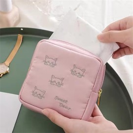 Bolsa De Almacenamiento De Toallas Sanitarias Feme Linda bolsa de almacenamiento de toallas for tía, servilleta sanitaria