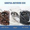 38oz Ice Cube Endurance Scoop, Cast Aluminum Shovel, Kitchen Utility