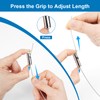 Teemyaa Ceiling Hanging Wire Cable Kit, 4 Sets Wire Cable