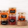 Whaline Chalkboard Label Stickers 10 Patterns with 3 Marker Pens,