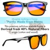 XL Orange Blue Light Blocking Glasses for Better Sleep -