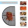 Derurizy 361 Searing Grate, Half-Moon Cast Iron Grill Grate, Extra