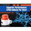 Seaflo 4700 GPH 24v Heavy Duty Electric Bilge Pump (4700gph