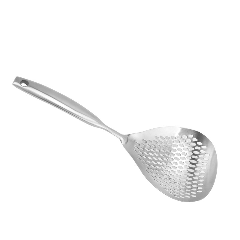 Kitchen Strainer Spoon Stainless Steel Straining Spoon Ladle Spider Strainer