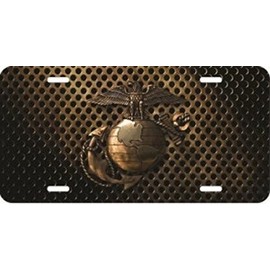 U.S. Marines New Logo License Plate