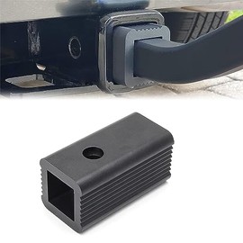 Wocch 2'' to 1.25'' Trailer Hitch Receiver Adapter, 2 inches to 1-1/4 inches Hitch Adapter Insert Sleeve Receiver Converter for Car Carriers and Bike Rack