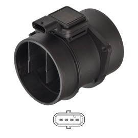 DELPHI AF10676-12B1 Air Flow Meter (LMM) Number of Plug Contacts: 4 12 V with Housing