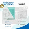 6Pack Disposable Bath Towels Body Towel, 140x70 cm Individually Wrapped