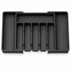 Adjustable Cutlery Drawer Organizer for Kitchen Storage – Expandable 8-Compartment