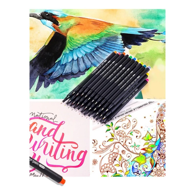 Set De 100 Bolígrafos De Gel Para Pintar En Color