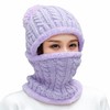HUAMULAN Women Winter Knit Beanie Hats One Piece Fleece Lined