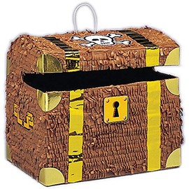 Unique Party 6763 - Pirate Treasure Chest Pinata