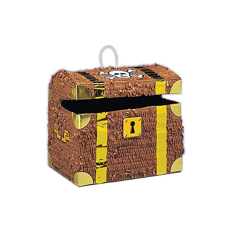 Unique Party 6763 - Pirate Treasure Chest Pinata