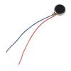 Pack of 20 Mini Vibration Motors, Tiny 2 Wires Flat