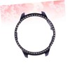BIUDECO Hollow Out Watch Case Rhinestone Shell Protective Cover Drop