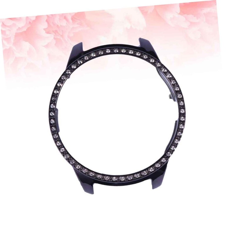 BIUDECO Hollow Out Watch Case Rhinestone Shell Protective Cover Drop