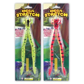 Mega Stretch Frog Toy - Stretches to 5ft long! Assorted Colour
